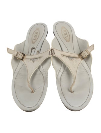 Tod's Leather Slides