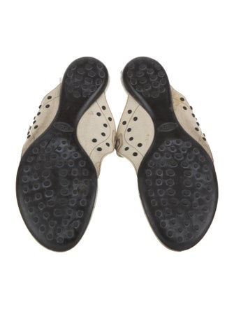 Tod's Leather Slides