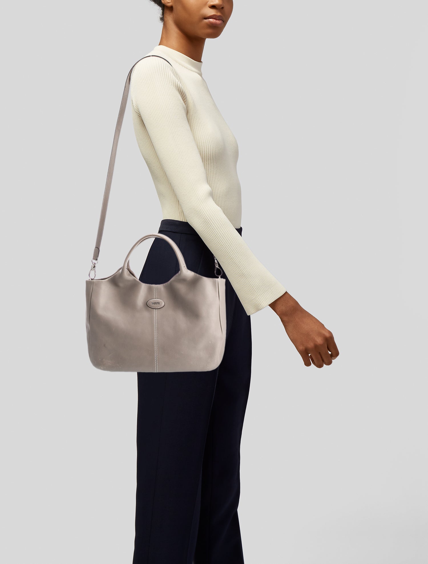 Tod's Leather Top Handle Bag