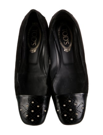 Tod's Suede Ballet Flats