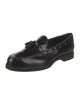 Tod's Leather Tassel Accents Loafers