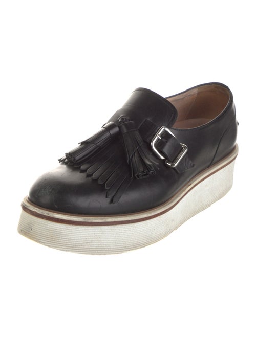 Tod's Leather Printed Sneakers