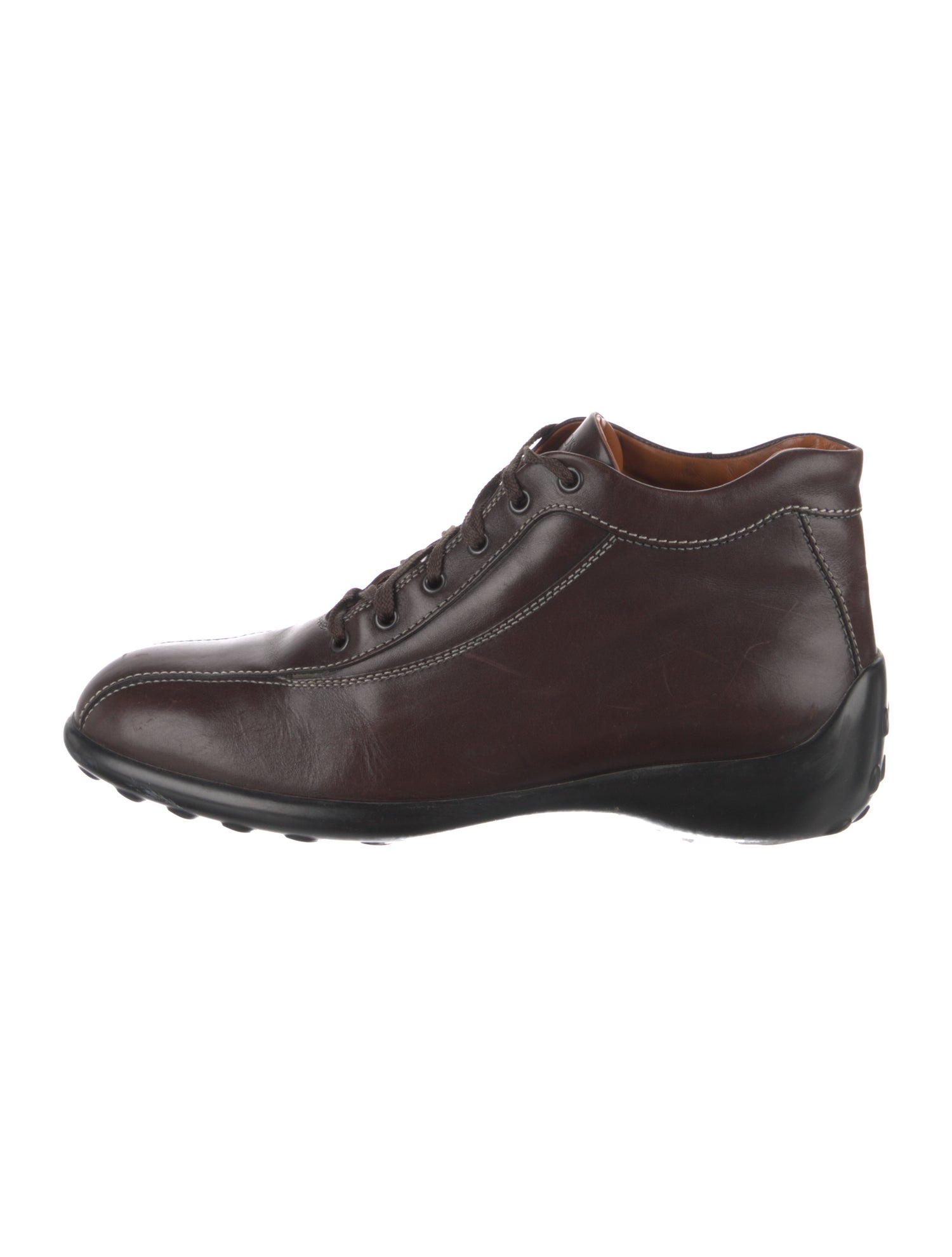 Tod's Leather Lace-Up Boots