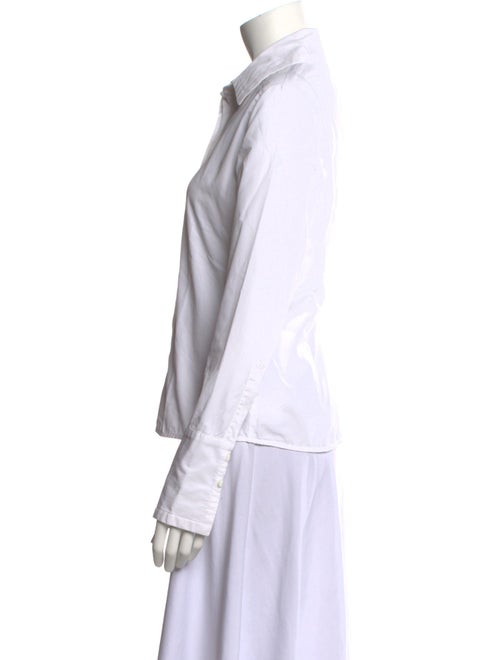 Tod's Long Sleeve Button-Up Top