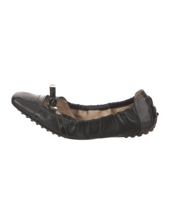Tod's Leather Ballet Flats