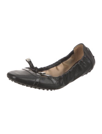 Tod's Leather Ballet Flats