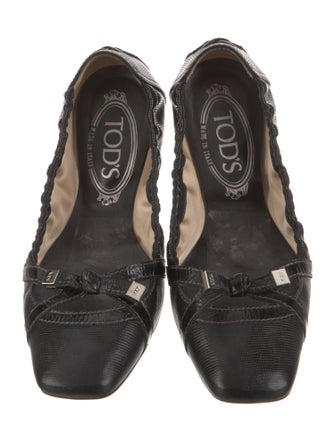 Tod's Leather Ballet Flats