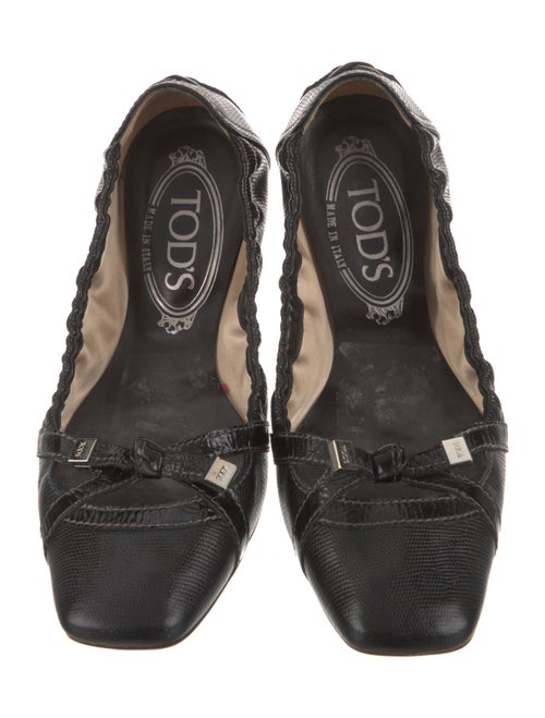 Tod's Leather Ballet Flats