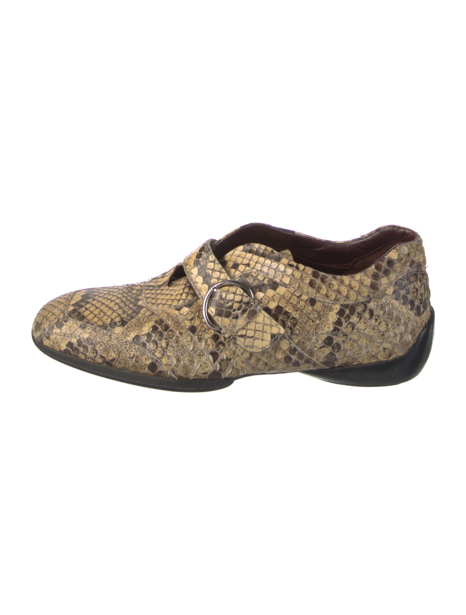 Tod's Vintage Python Loafers