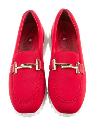 Tod's Signature Logo Neoprene Loafers