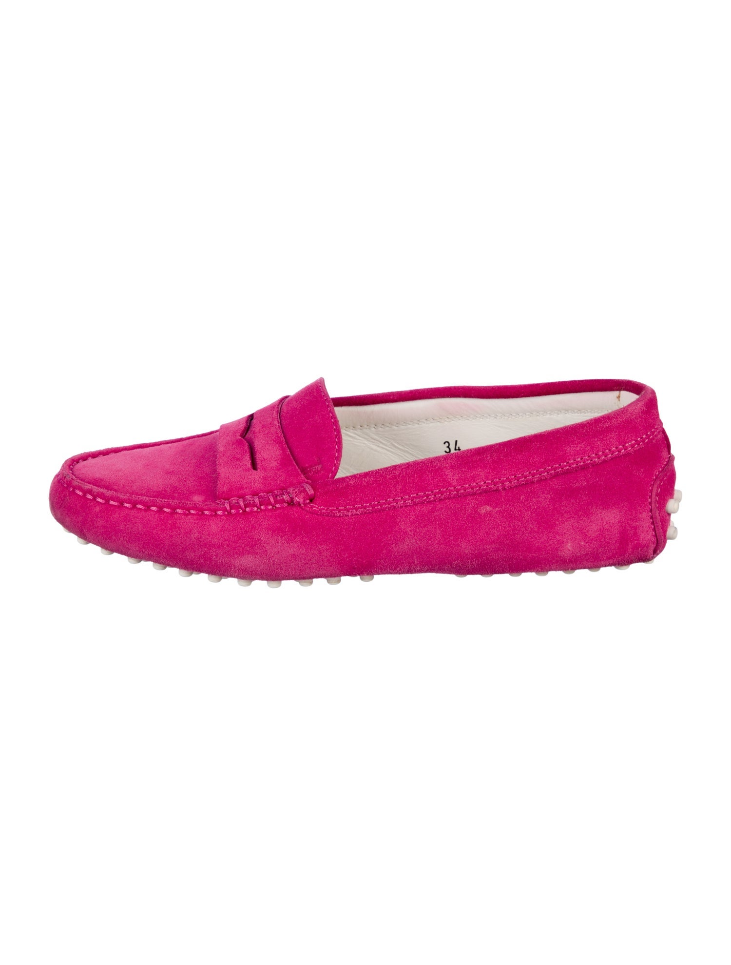 Tod's Kids Girls' Solid Suede Loafers