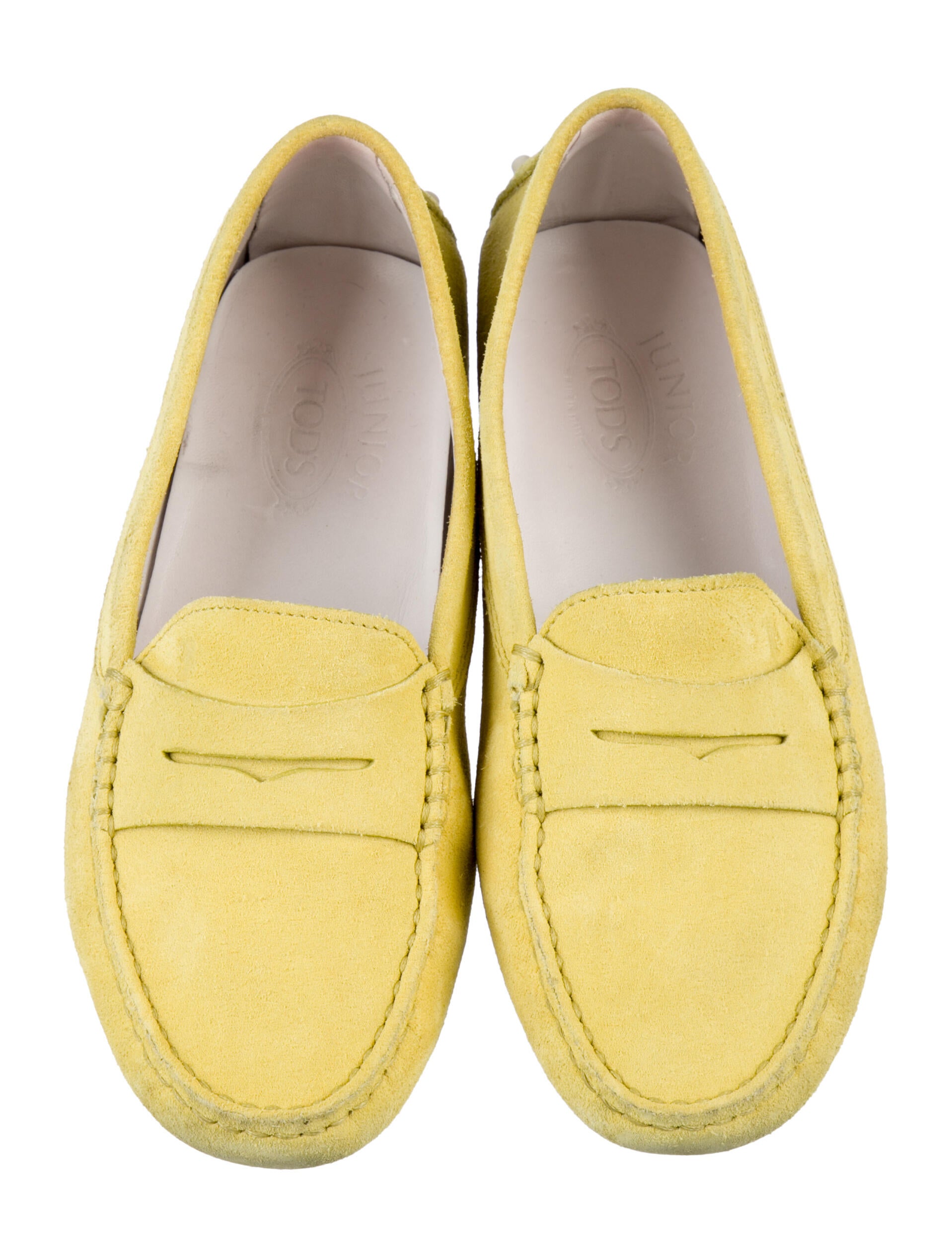 Tod's Kids Girls' Solid Suede Loafers