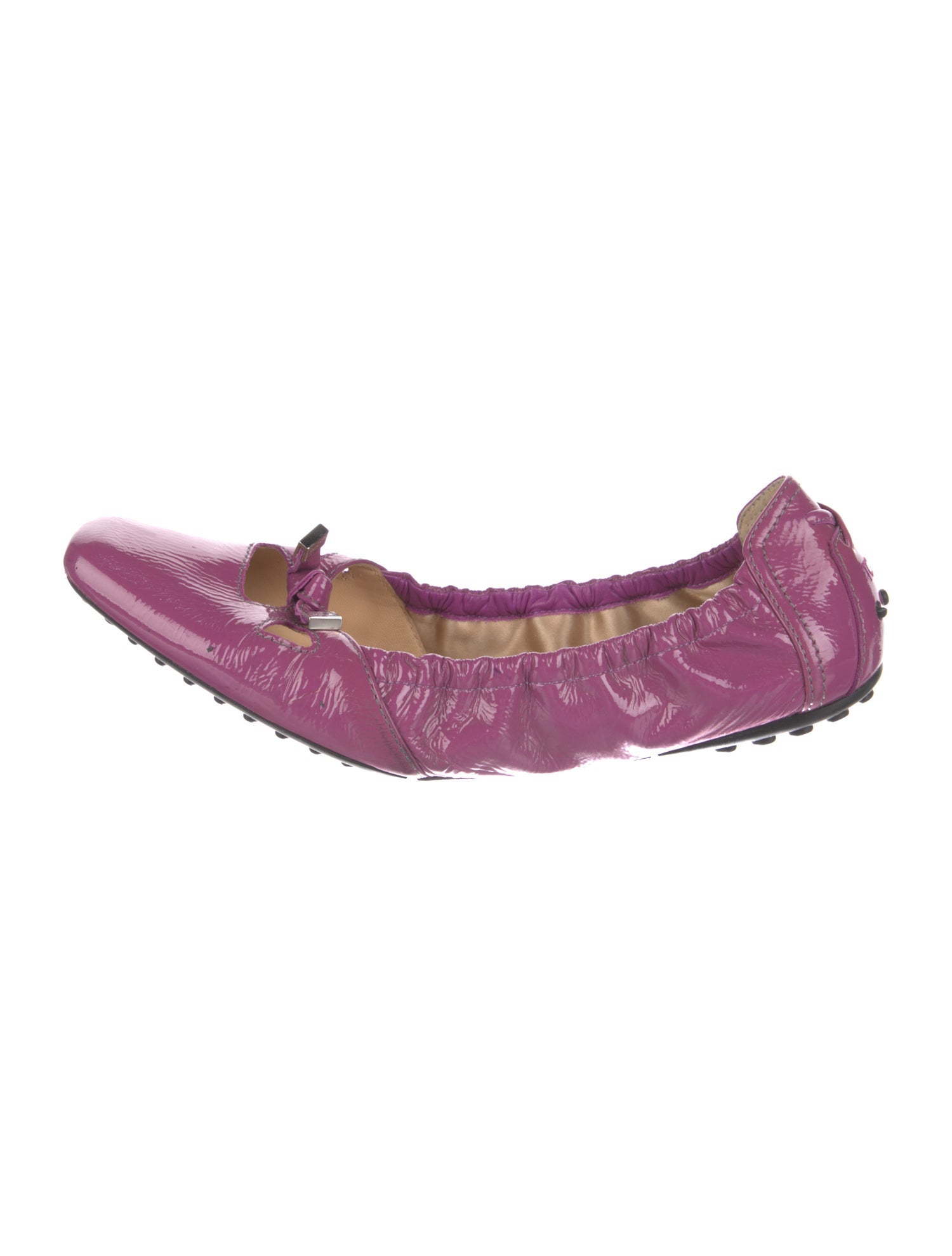 Tod's Patent Leather Ballet Flats