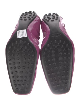 Tod's Patent Leather Ballet Flats