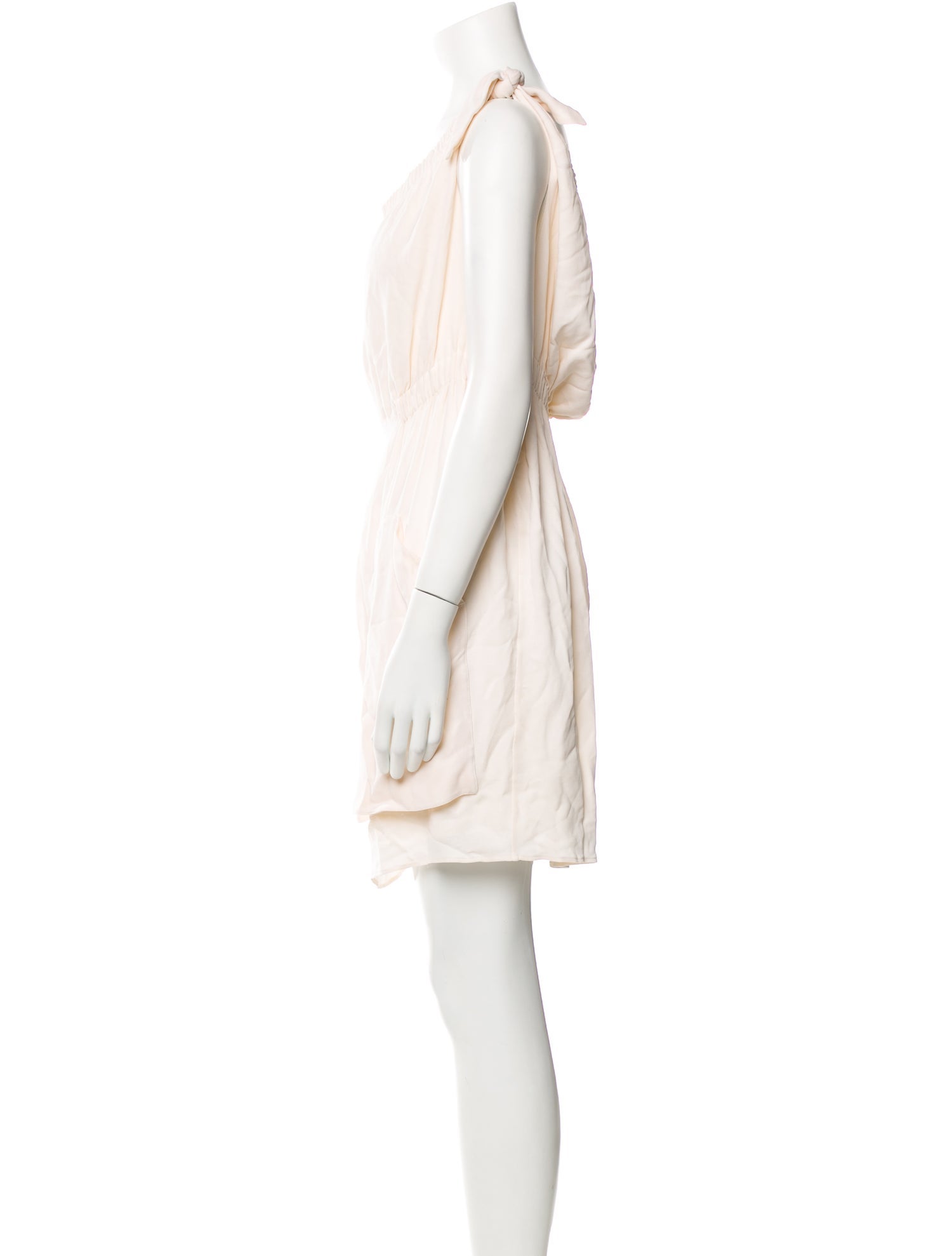 Tod's Scoop Neck Mini Dress