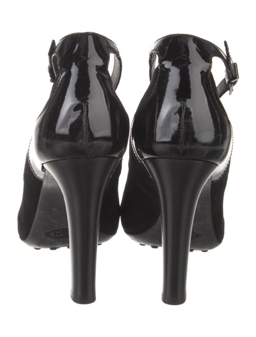 Tod's Suede Tassel Accents Pumps