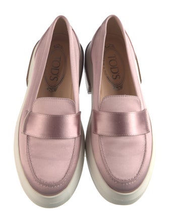 Tod's Satin Loafers