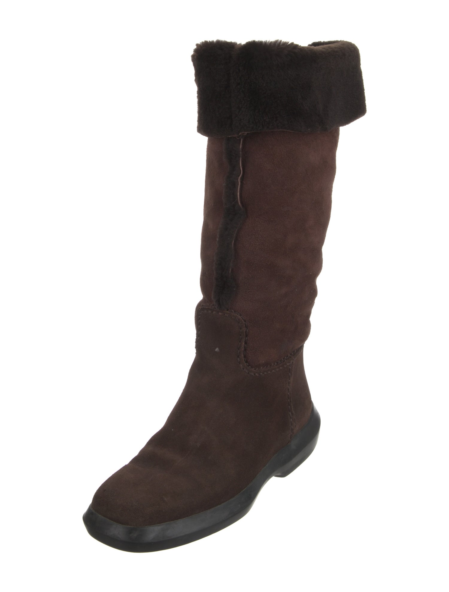 Tod's Suede Slouch Boots