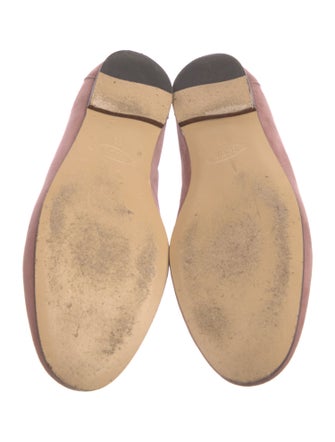 Tod's Suede Chain-Link Accents Loafers