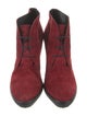 Tod's Suede Lace-Up Boots