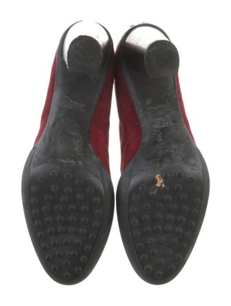 Tod's Suede Lace-Up Boots