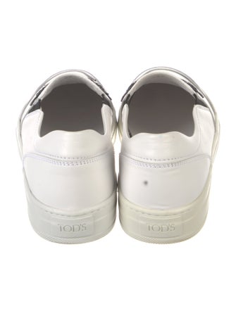 Tod's Leather Patterned Sneakers