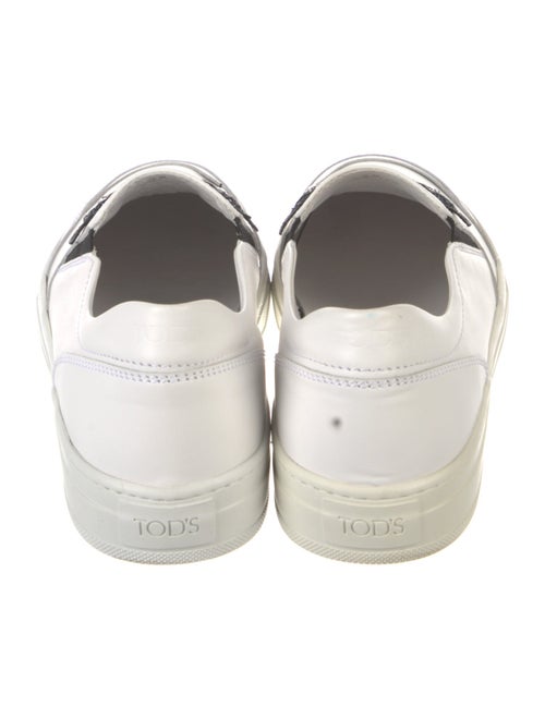 Tod's Leather Patterned Sneakers