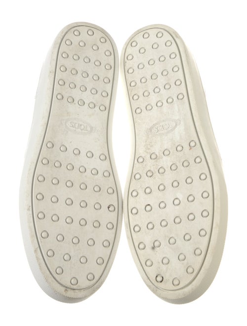 Tod's Leather Patterned Sneakers