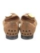 Tod's Suede Crystal Embellishments Flats