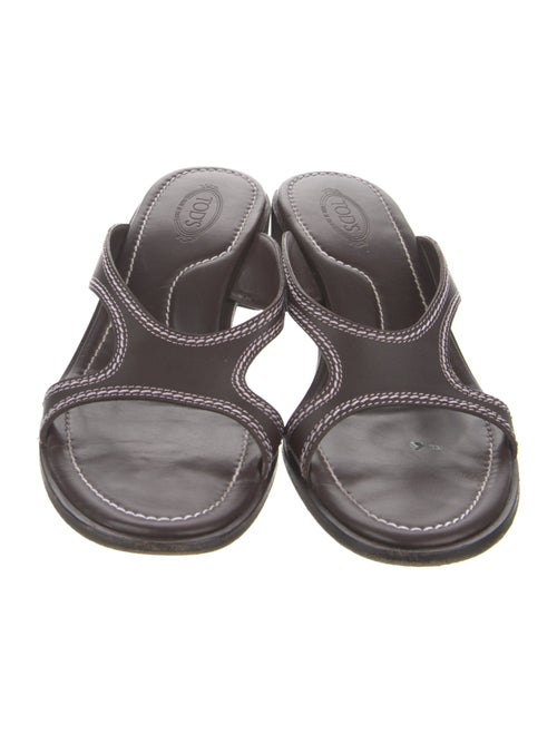 Tod's Leather Slides
