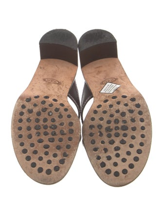 Tod's Leather Slides