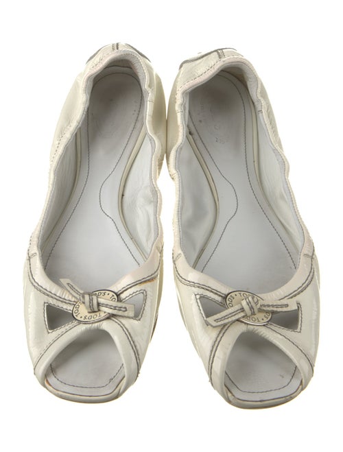 Tod's Patent Leather Ballet Flats