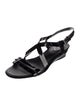 Tod's Patent Leather Slingback Sandals
