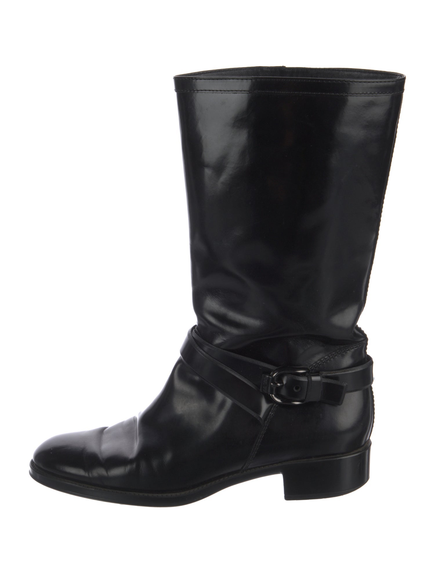 Tod's Leather Moto Boots