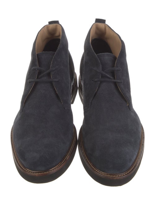 Tod's Suede Lace-Up Boots