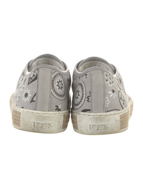 Tod's Leather Printed Sneakers
