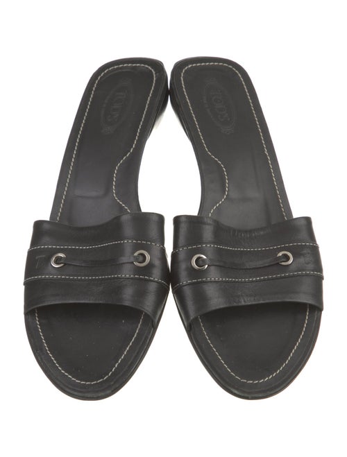 Tod's Leather Slides