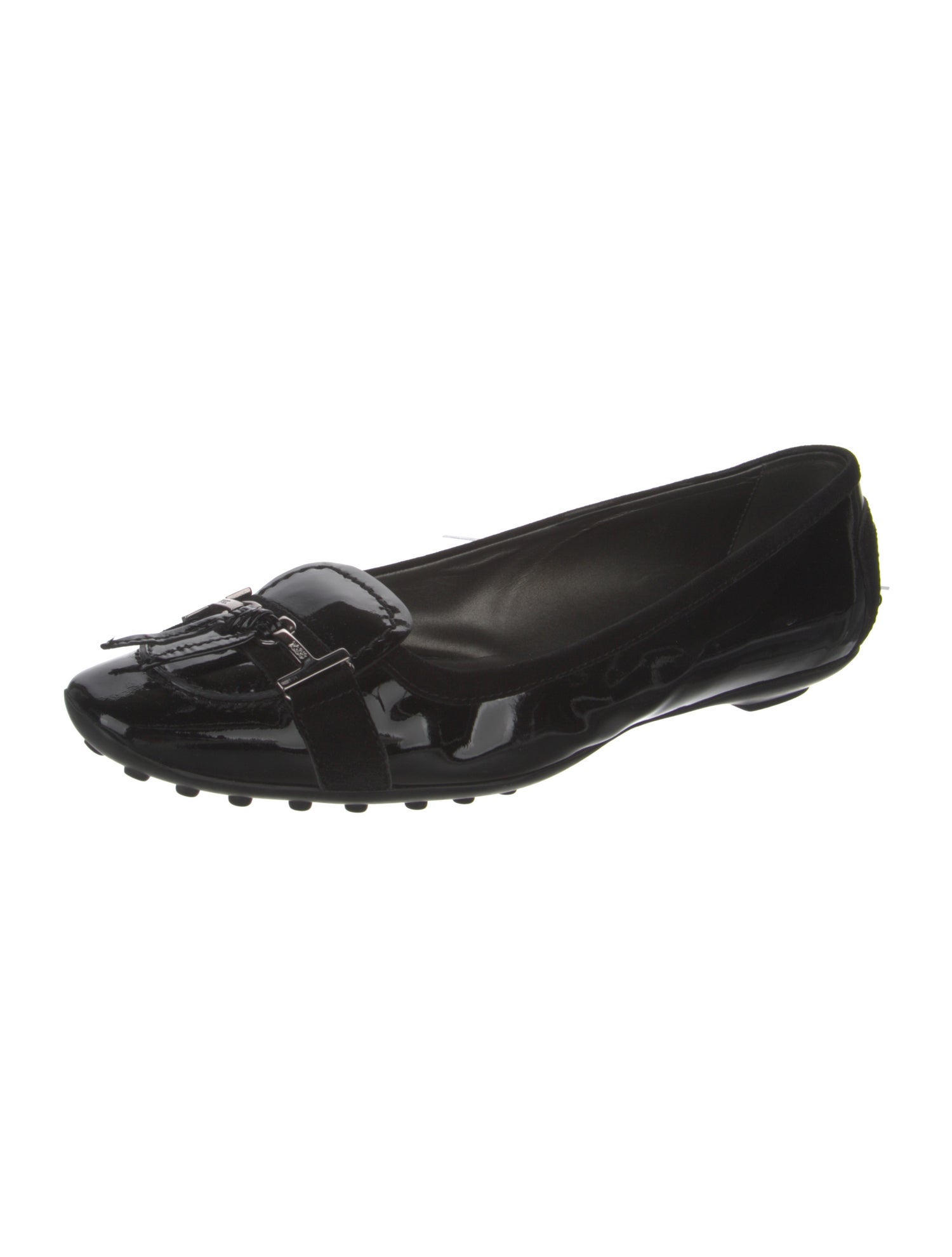 Tod's Patent Leather Ballet Flats
