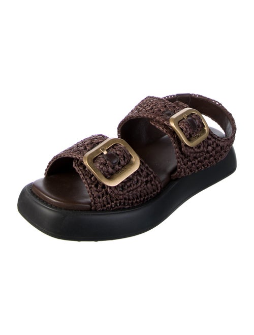 Tod's Jute Printed Slides