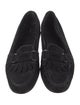 Tod's Horsebit Accent Suede Loafers