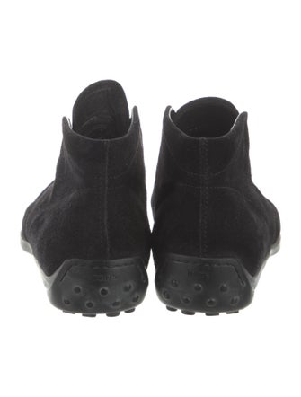 Tod's Suede Lace-Up Boots