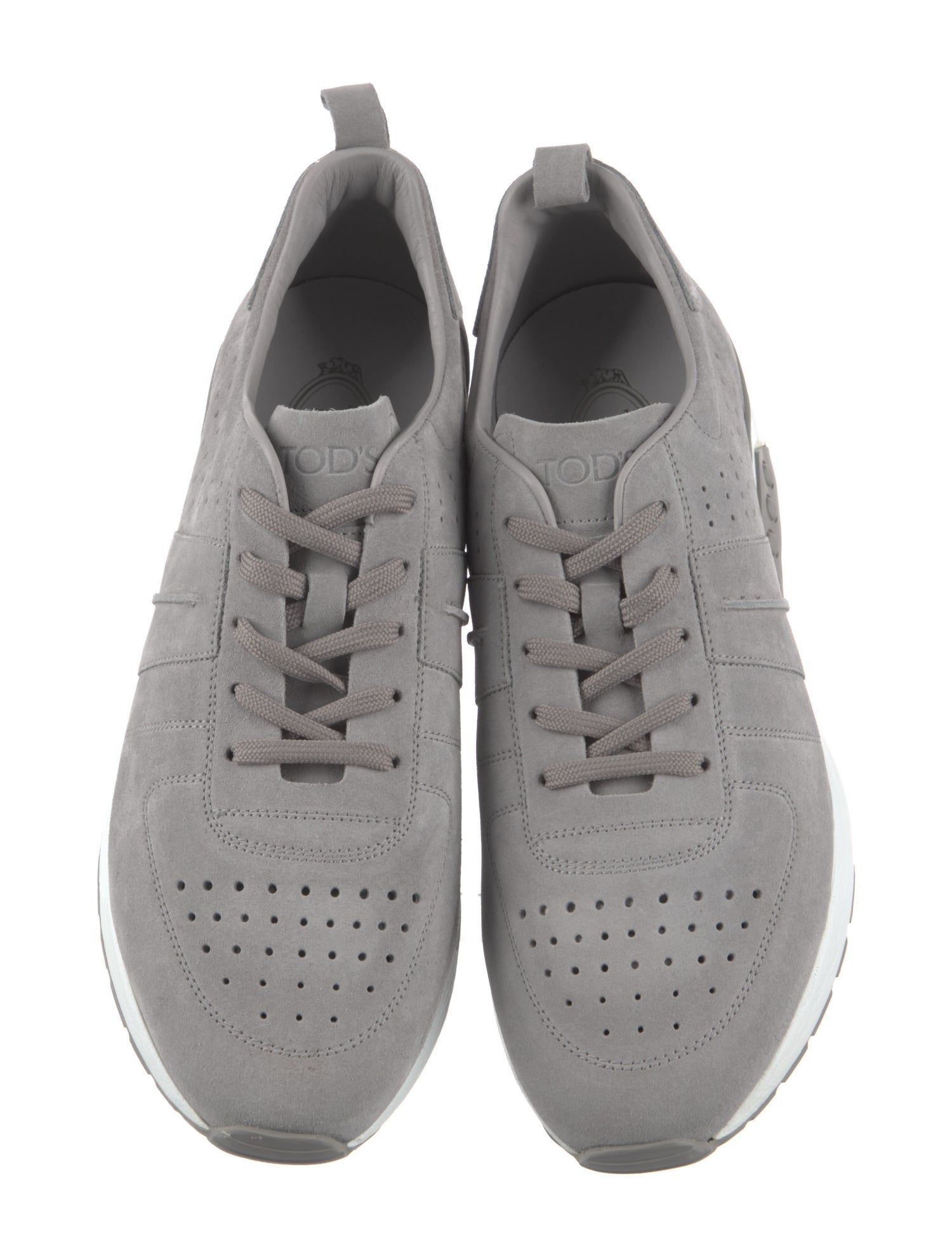 Tod's Suede Printed Athletic Sneakers