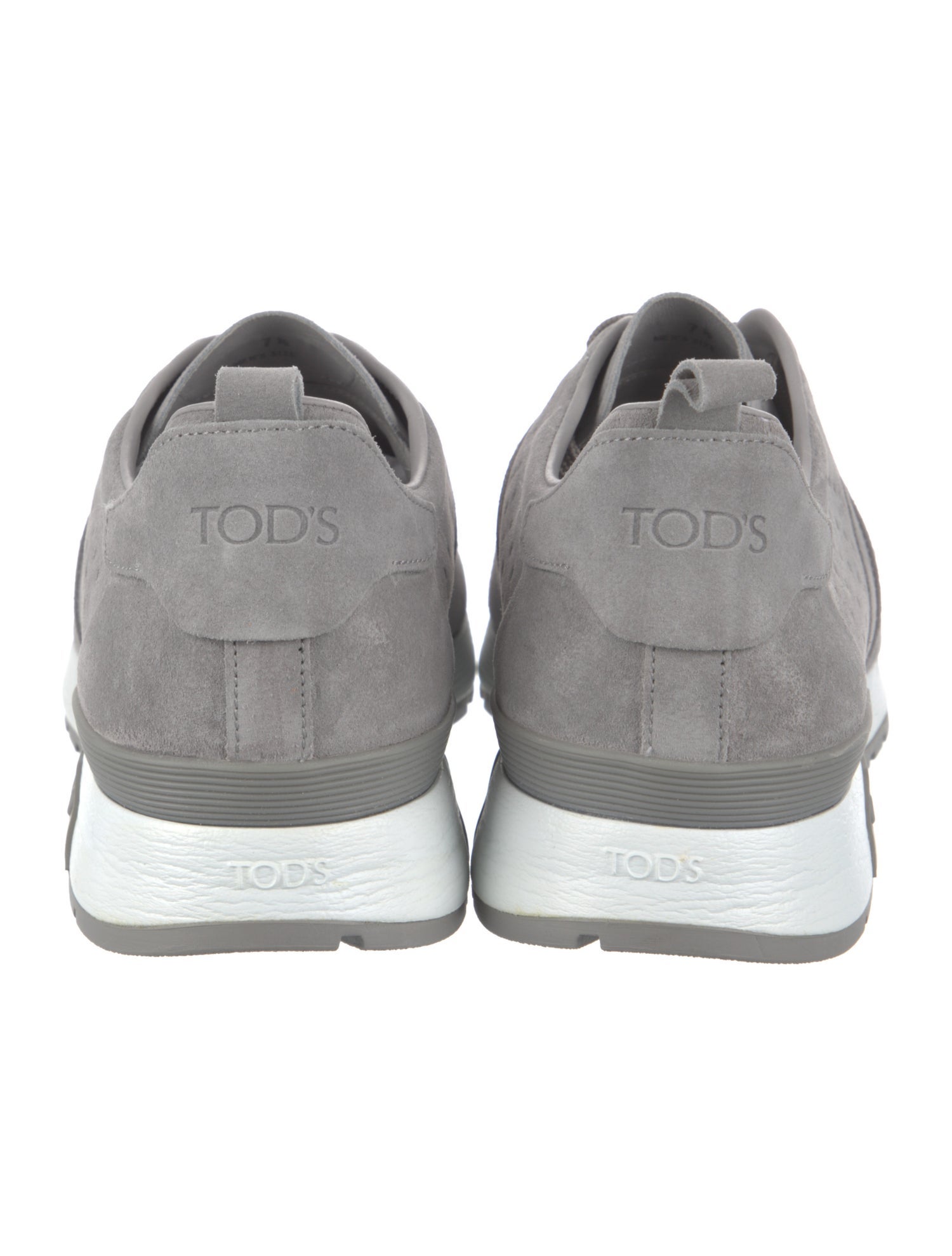 Tod's Suede Printed Athletic Sneakers