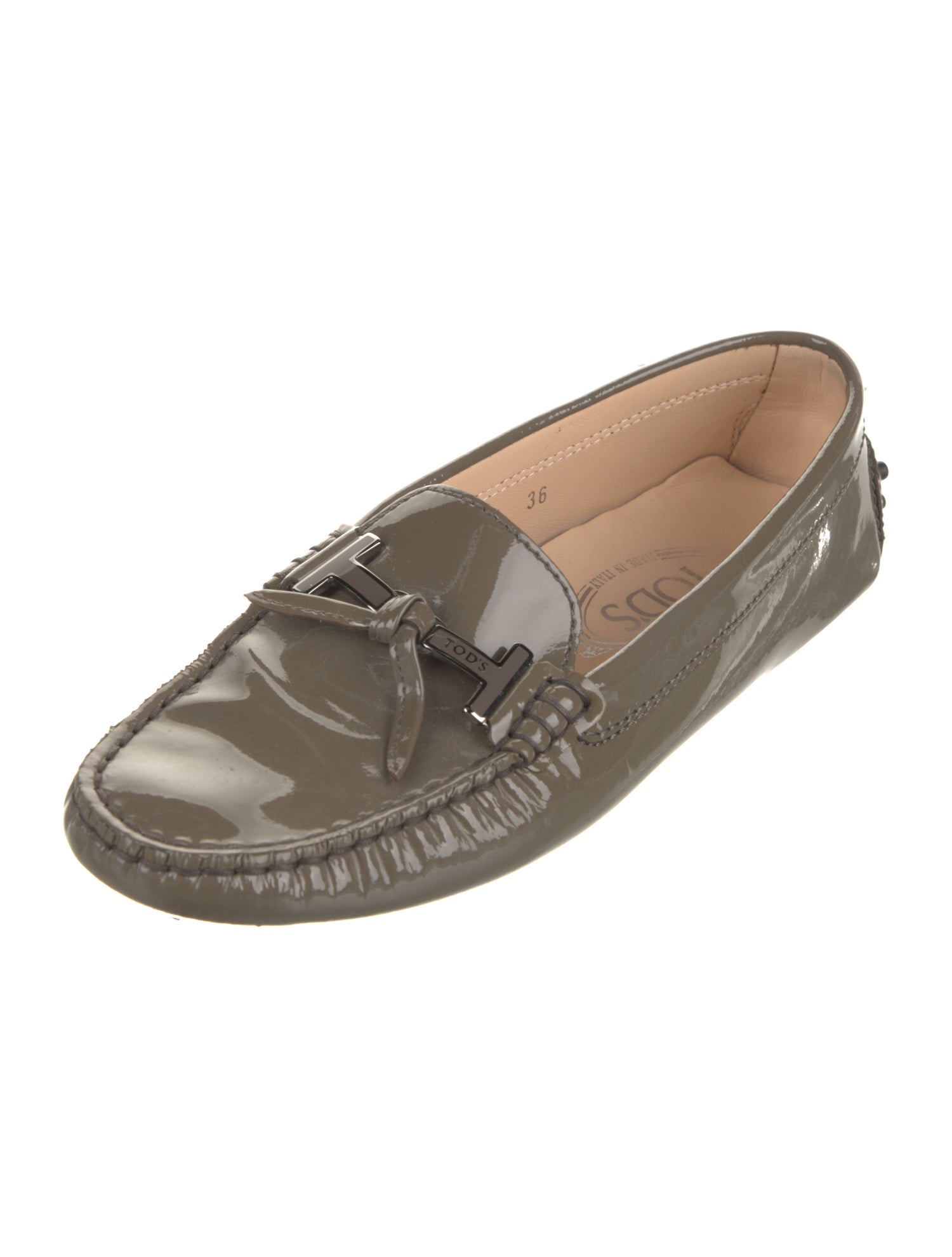 Tod's Patent Leather Loafers