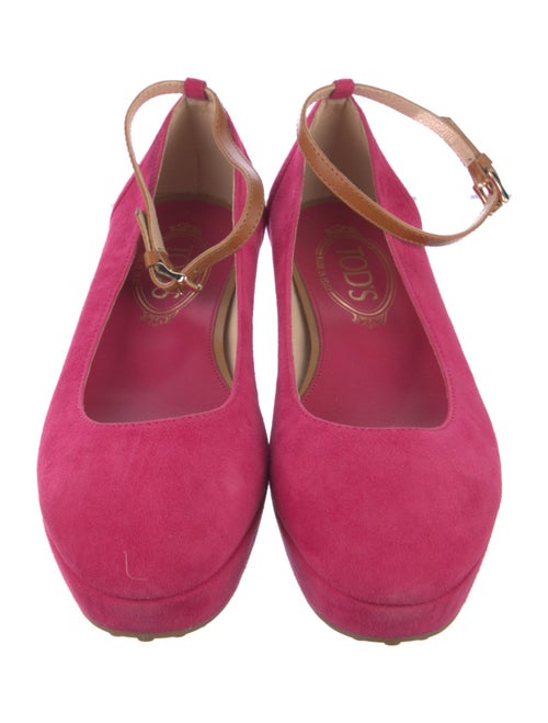 Tod's Suede Ballet Flats