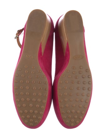 Tod's Suede Ballet Flats