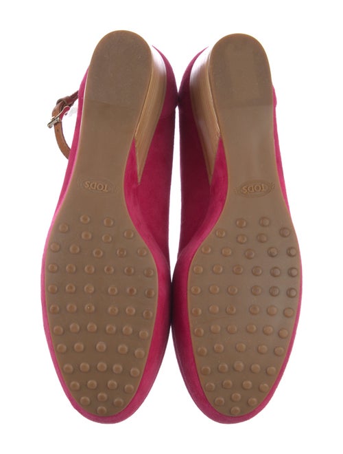 Tod's Suede Ballet Flats