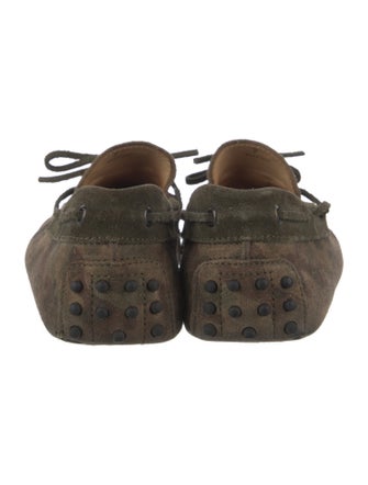 Tod's Suede Moccasins
