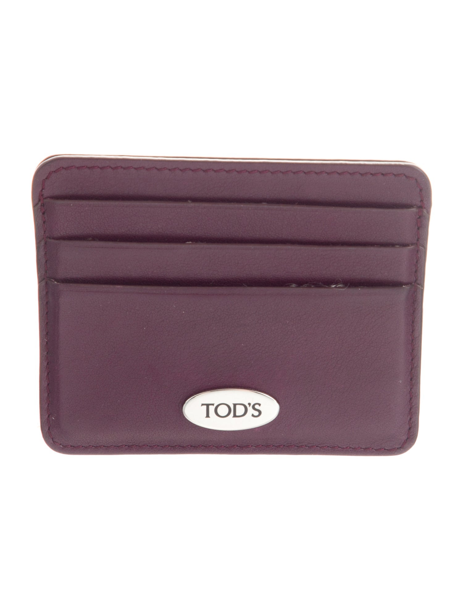 Tod's Leather Graphic Print Wallet