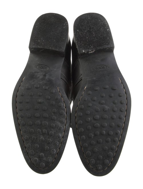 Tod's Leather Combat Boots